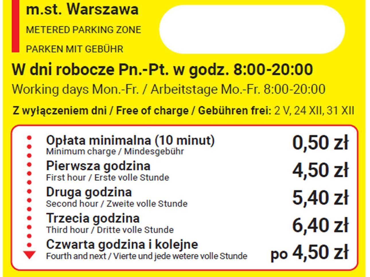 Warsaw City Center Extérieur photo